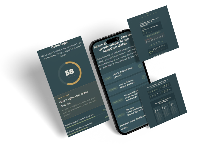 Wendepunkt Diagnose Mockup